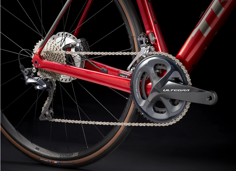 Trek Domane SL 6 Gen 3 Disc Carbon Road Bike 2023 in Red-1